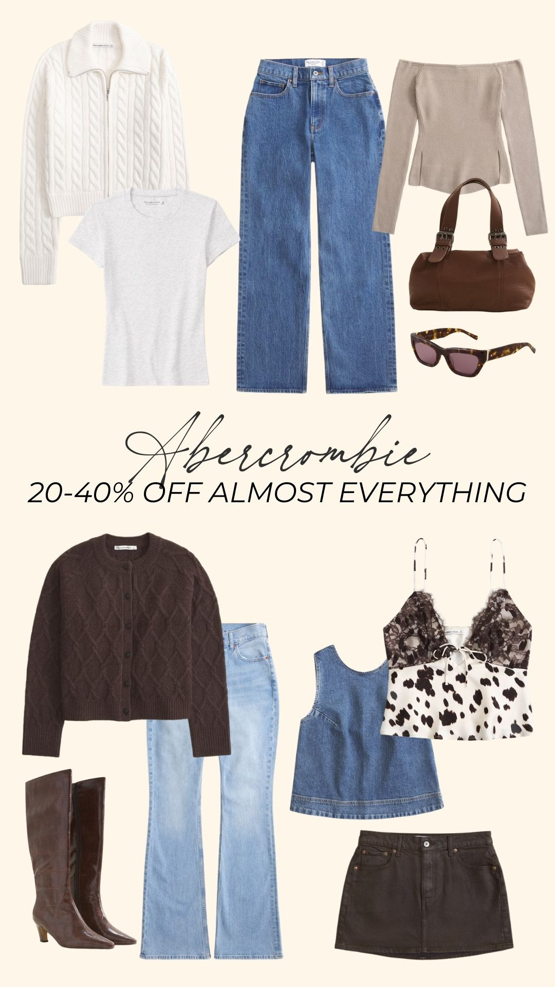 20-40% off almost everything from abercrombie🤎

sale alert, winter fashion, denim, curve love, casual outfit, going out outfit, finds under 50, finds under 100, gifts for her, michele jaliene 

 

#LTKHoliday #LTKSaleAlert #LTKFindsUnder100