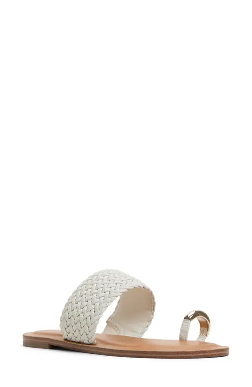 ALDO Beachwalk Slide Sandal in White/Bone at Nordstrom, Size 8 | Nordstrom