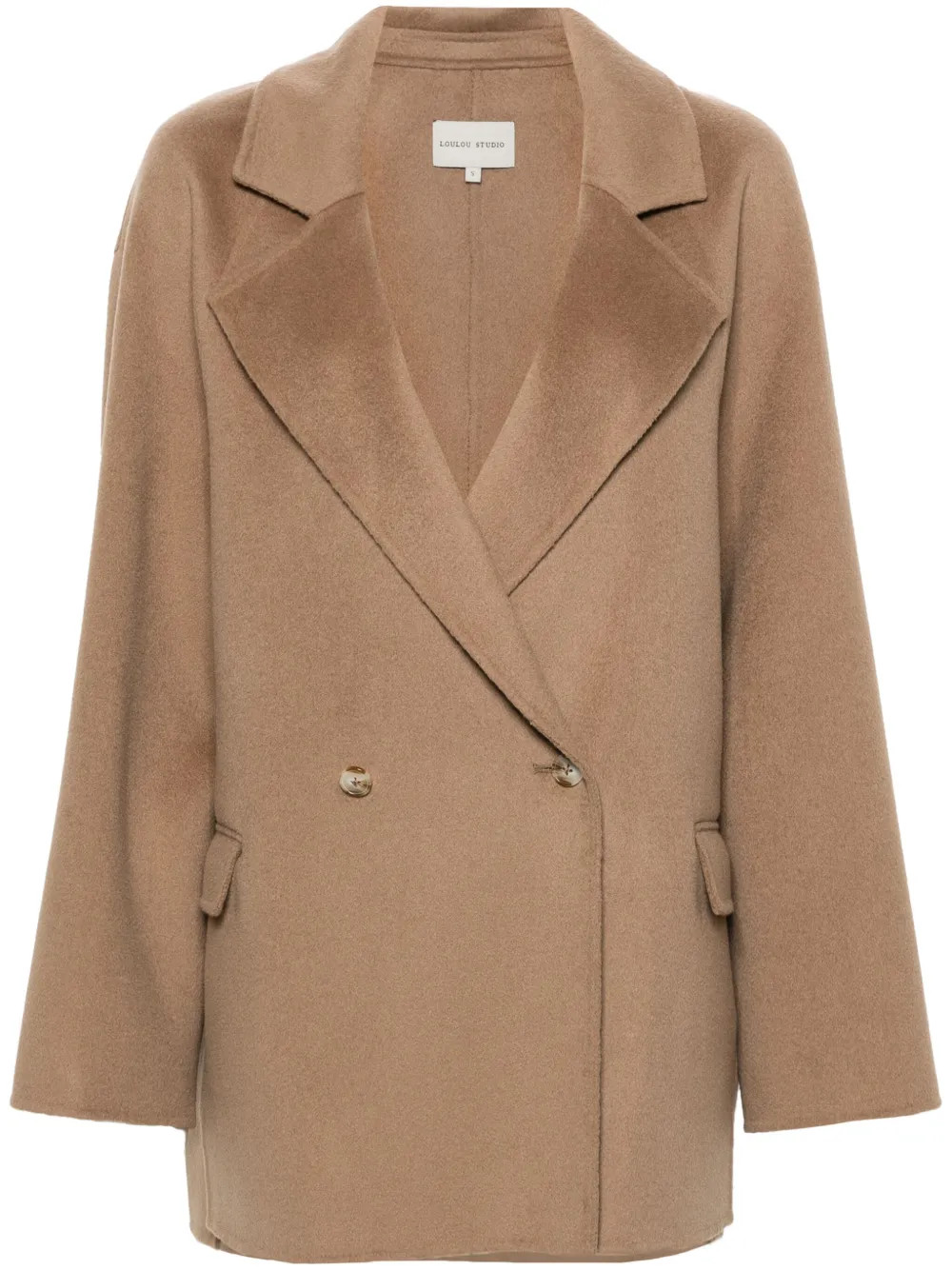 Loulou Studio Gary Coat | Brown | FARFETCH | Farfetch Global