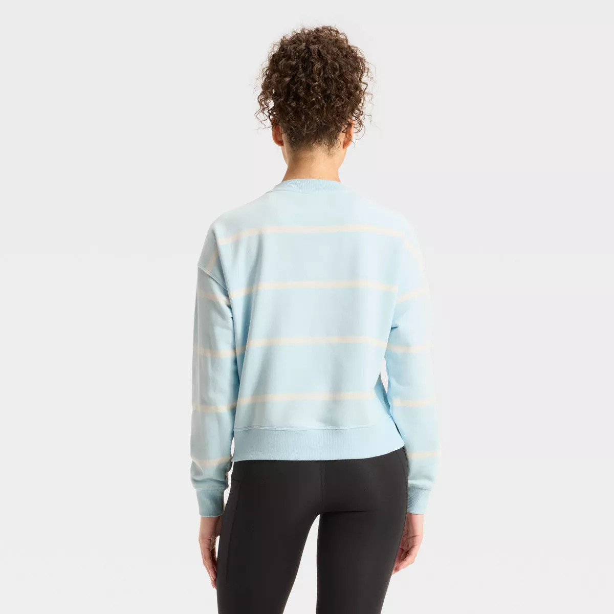 Women's French Terry Crewneck Sweatshirt - All In Motion | Target