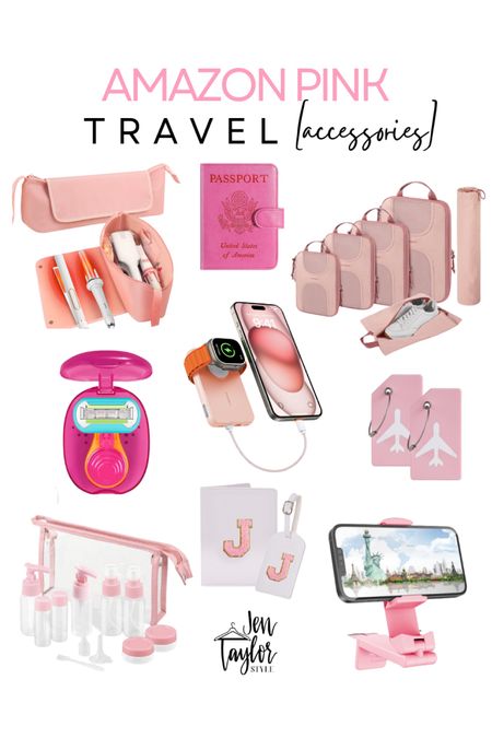Amazon travel must haves but make it pink! Cutest pink travel accessories for packing for your next vacation! 

#LTKtravel #LTKstyletip #LTKfindsunder50