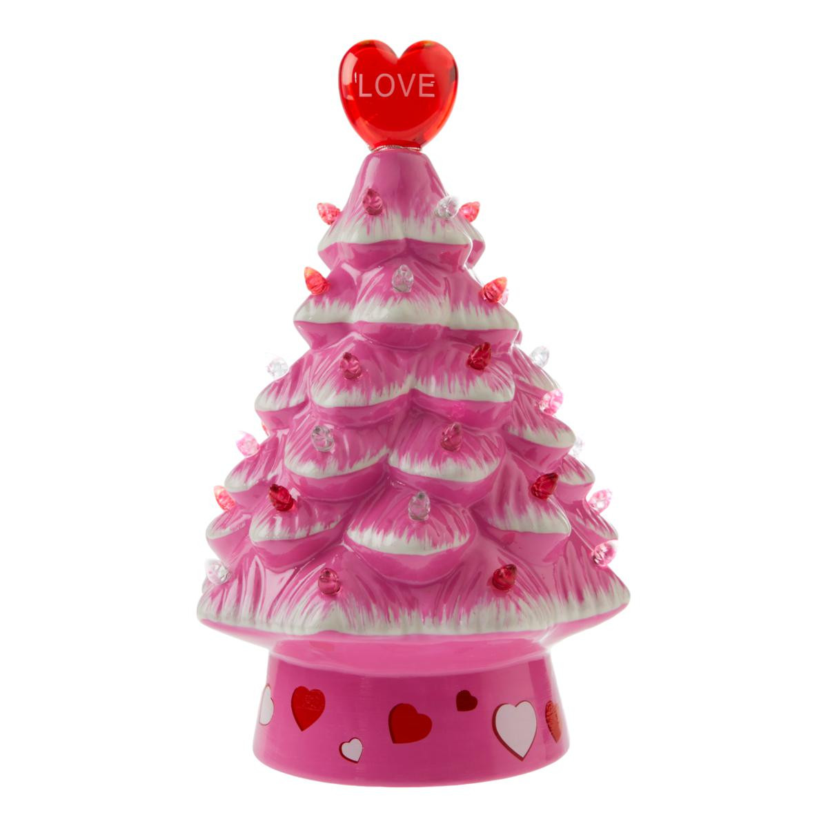 Miss Valentine LED Ceramic Valentine Tree - 21621589 | HSN | HSN