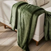 Better Homes & Gardens Solid Velvet Plush Soft Fleece Throw Blanket,  Oversized, Sea Turtle | Walmart (US)