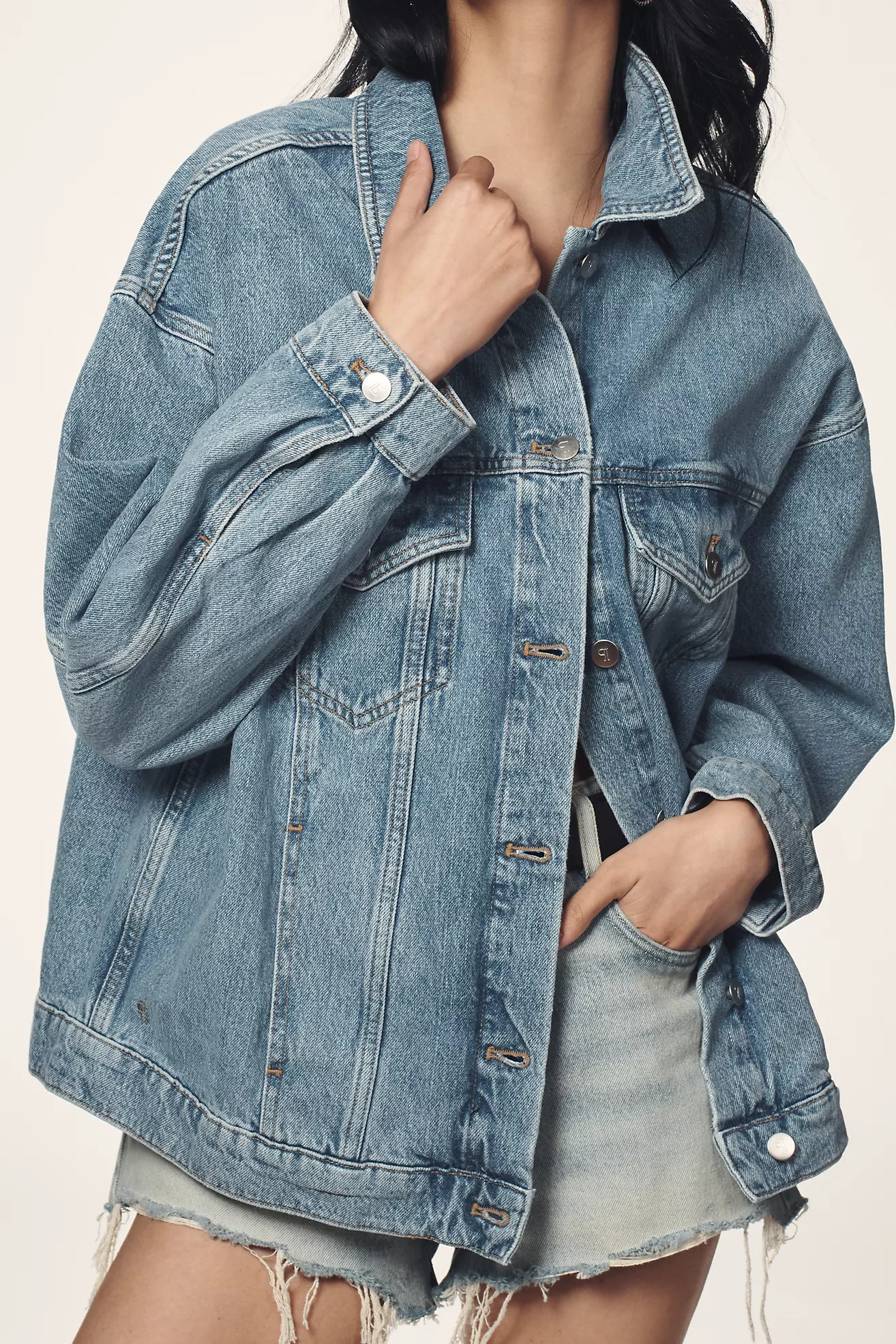 Pilcro Boyfriend Denim Jacket | Anthropologie (US)