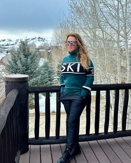 Springbreak in steamboat .. it’s still snowing in Colorado.. grab these cute pants and sweater for your next ski trip or next season 

#LTKtravel #LTKstyletip #LTKSeasonal