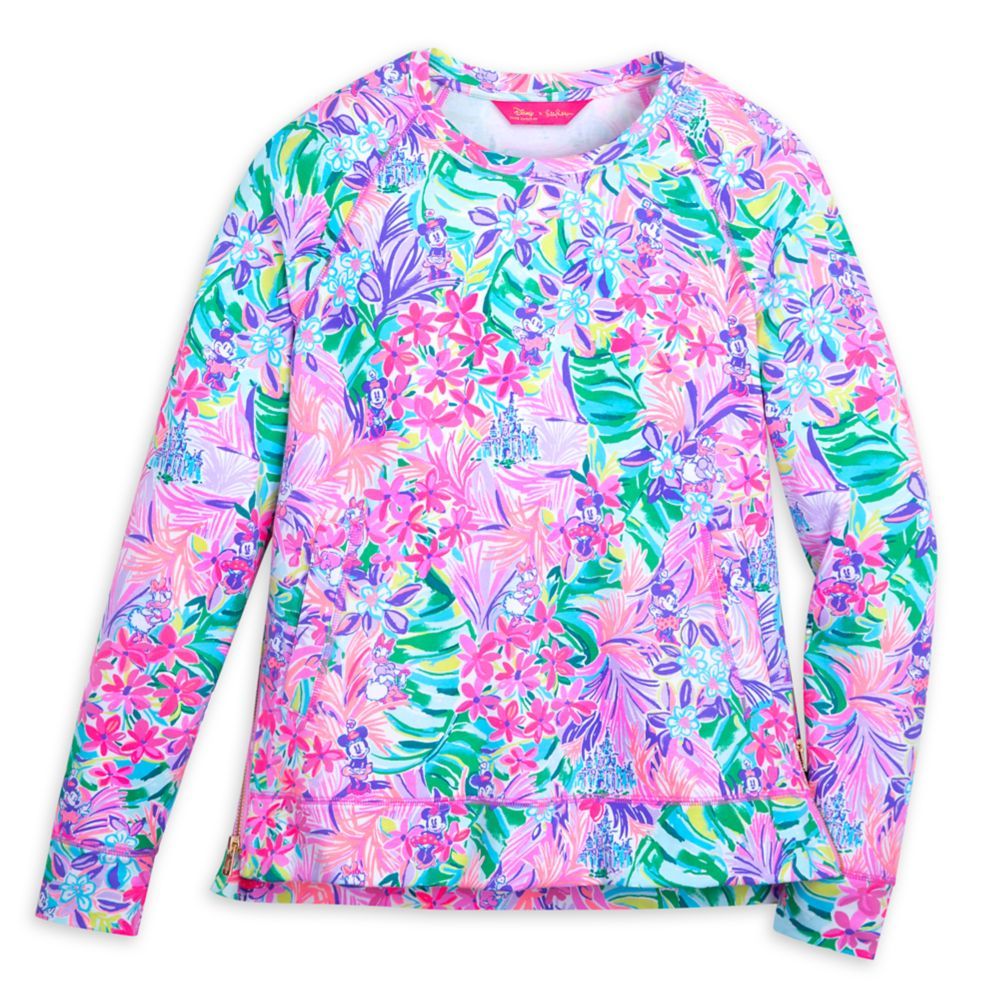 Minnie Mouse and Daisy Duck Beach Comber Pullover for Women by Lilly Pulitzer – Disney Parks | Disney Store