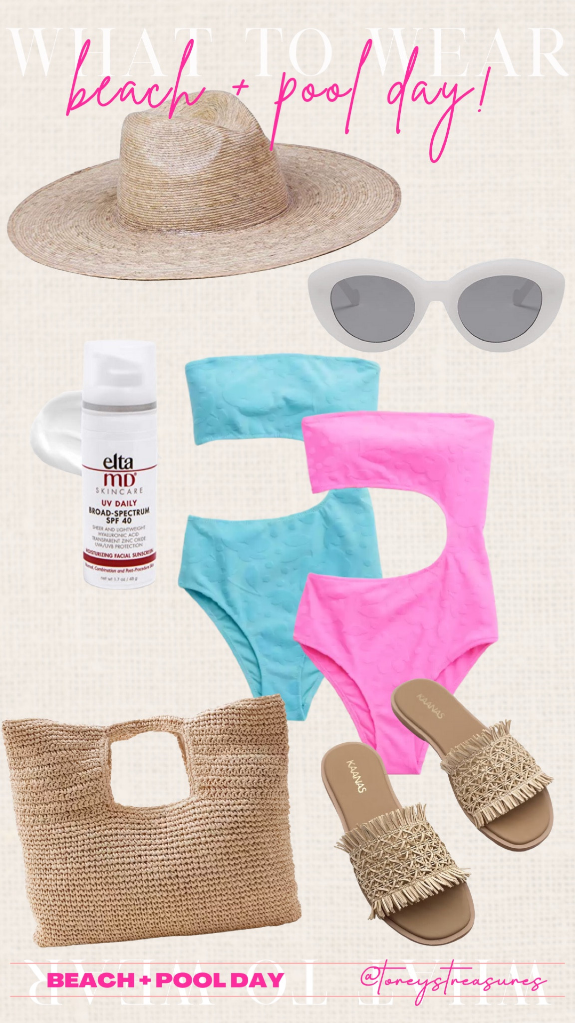 Spring break, spring break outfit, beach style, beach look, pool style, pool outfit, spring break style, swimsuit, one piece swim, beach bag, straw bag 

#LTKstyletip #LTKSeasonal #LTKunder100