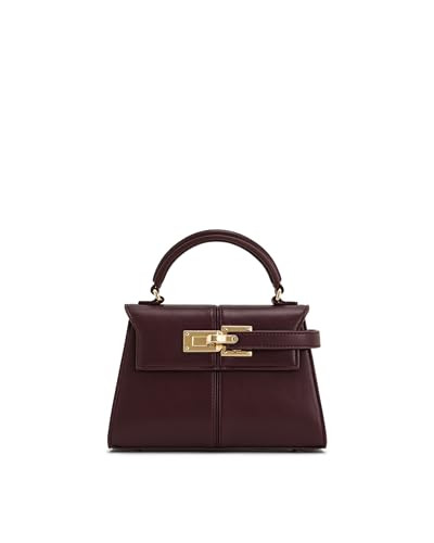 JW PEI Women's Elise Top Handle Bag - Deep Burgundy | Amazon (US)