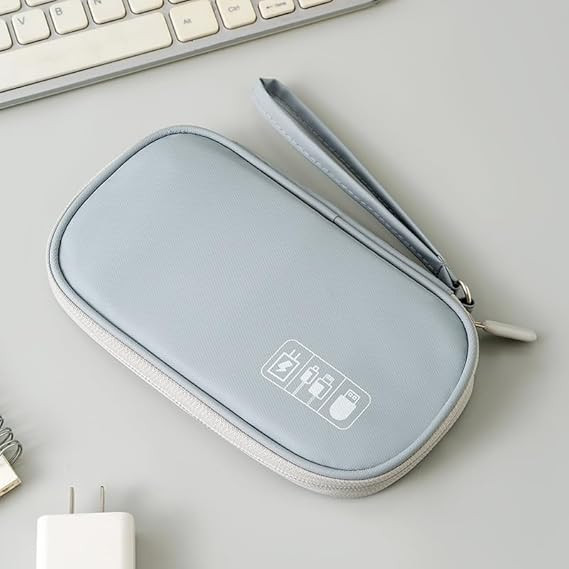 Waterproof Electronics Travel Organizer Case - Multi-Layer Cable Storage Bag for Chargers, Cords,... | Amazon (US)