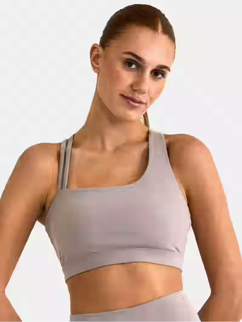 Avia Women's and Women’s Plus SoftSculpt One Shoulder Sports Bra, Sizes XS-4X | Walmart (US)