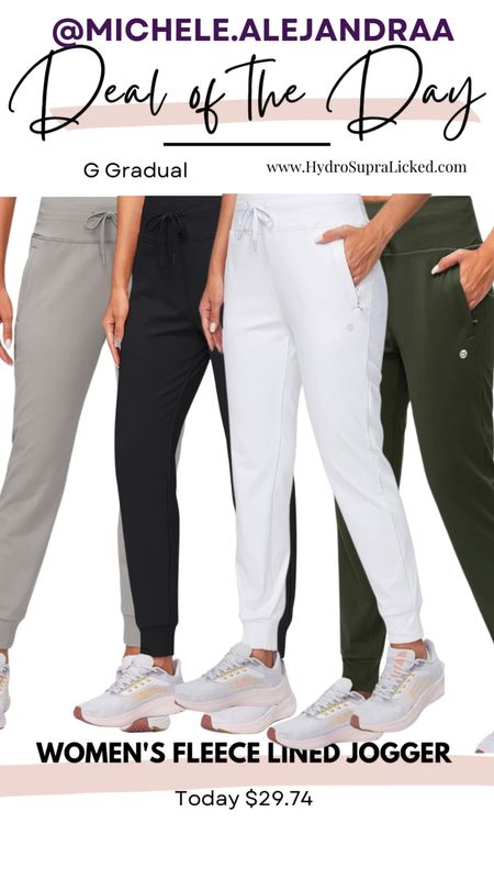 My favorite Amazon jogger! 

I decided to buy in 3 more colors. Perfect for spring activity with chilly mornings and zipper pockets so you don’t lose your keys.

#LTKSeasonal #LTKmidsize #LTKsalealert