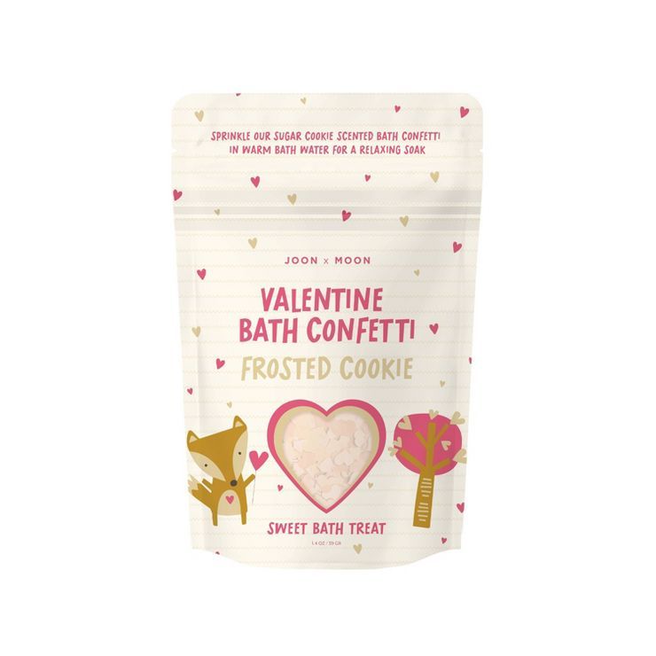 Joon X Moon Bath Confetti Sprinkles Bath Soaks - Frosted Cookie - 1.4oz | Target