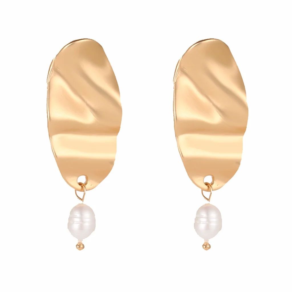 Earrings Hot Sale Irregular Shaped Beads Geometry Creative Earring Women's Jewelry | Walmart (US)