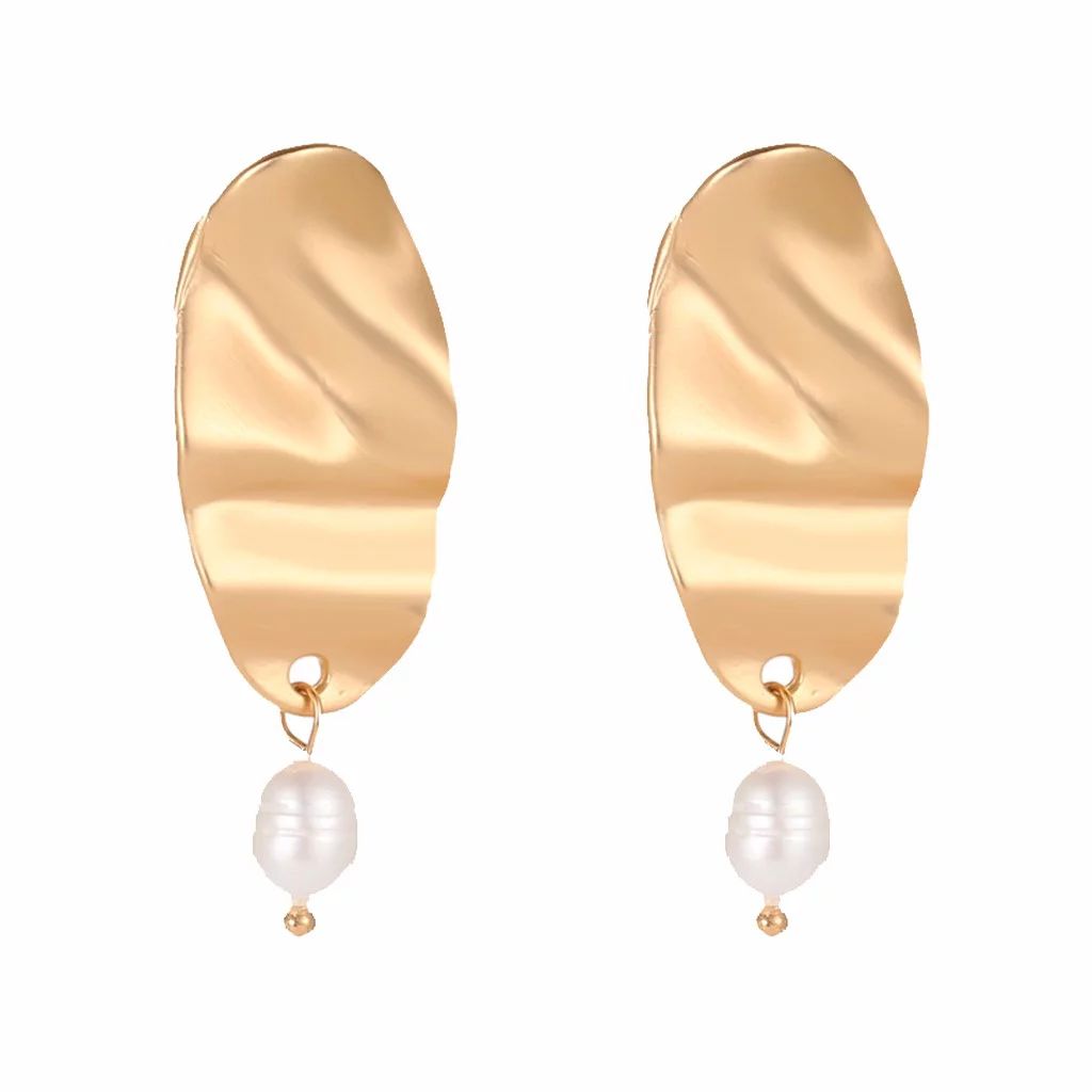 Earrings Hot Sale Irregular Shaped Beads Geometry Creative Earring Women's Jewelry | Walmart (US)