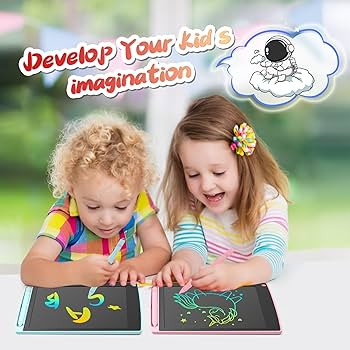 2 Pack LCD Writing Tablet for Kids Doodle Board with 2 Bag, Electronic Drawing Tablet Drawing Pad... | Amazon (US)