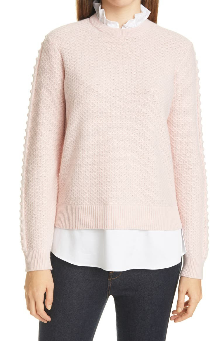 Teaggan Layered Crewneck Sweater | Nordstrom