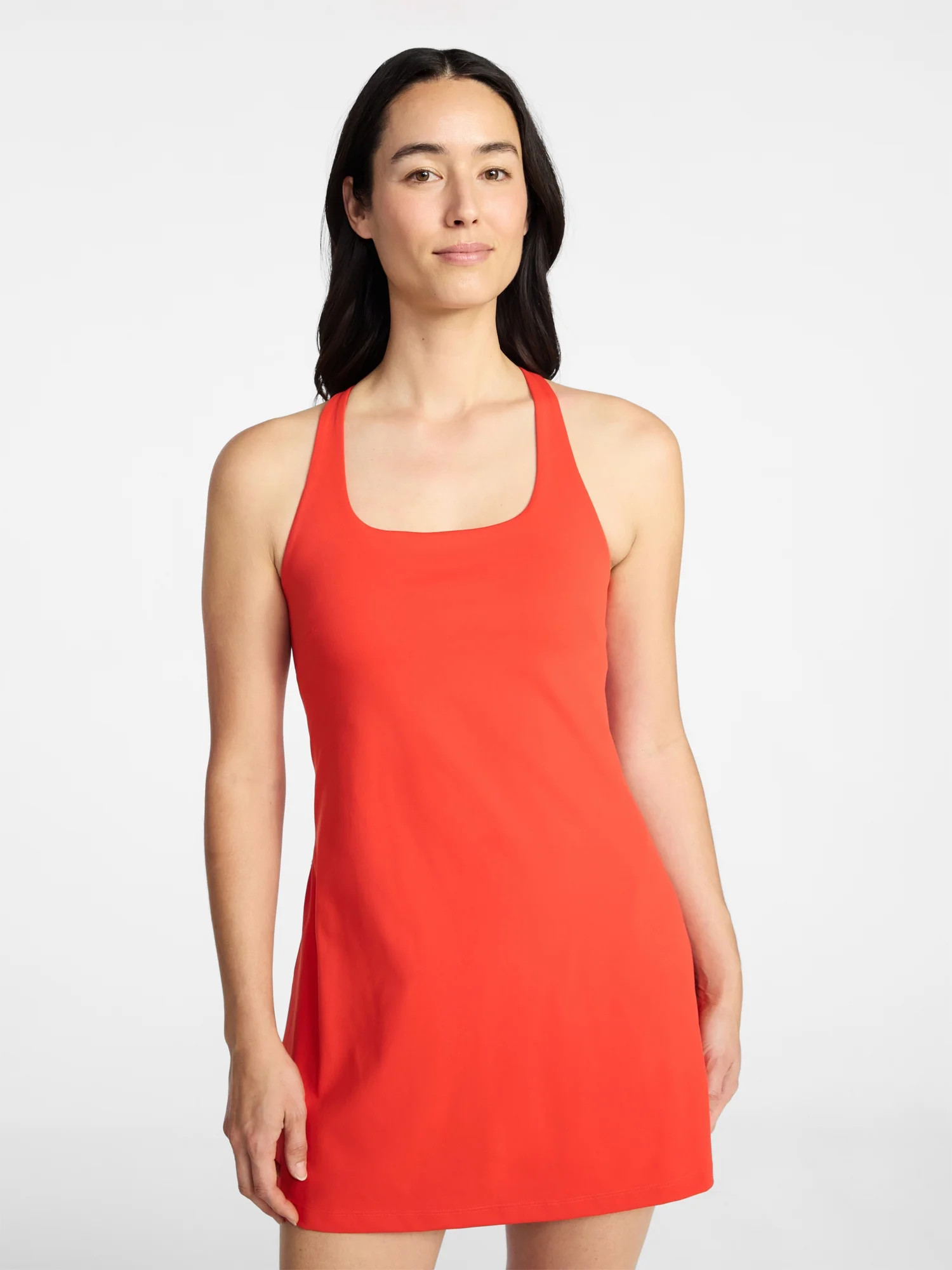 Avia Women's Strappy Knot Back Active Tennis Dress, Sizes XS-XXXL | Walmart (US)
