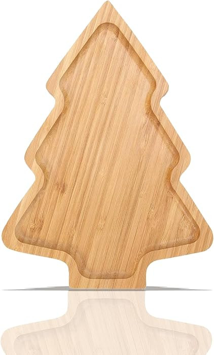 Christmas Tree Charcuterie Board Xmas Sushi Cutting Board Fruit Tray Holiday Cheese Board Xmas Tr... | Amazon (US)