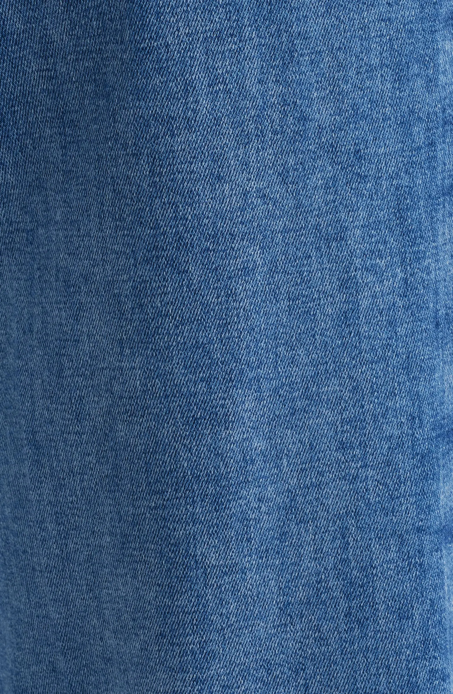 Anessa High Waist Raw Hem Wide Leg Jeans | Nordstrom