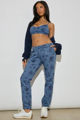 Cloud Street Sweatpant - Secret Garden | POPFLEX
