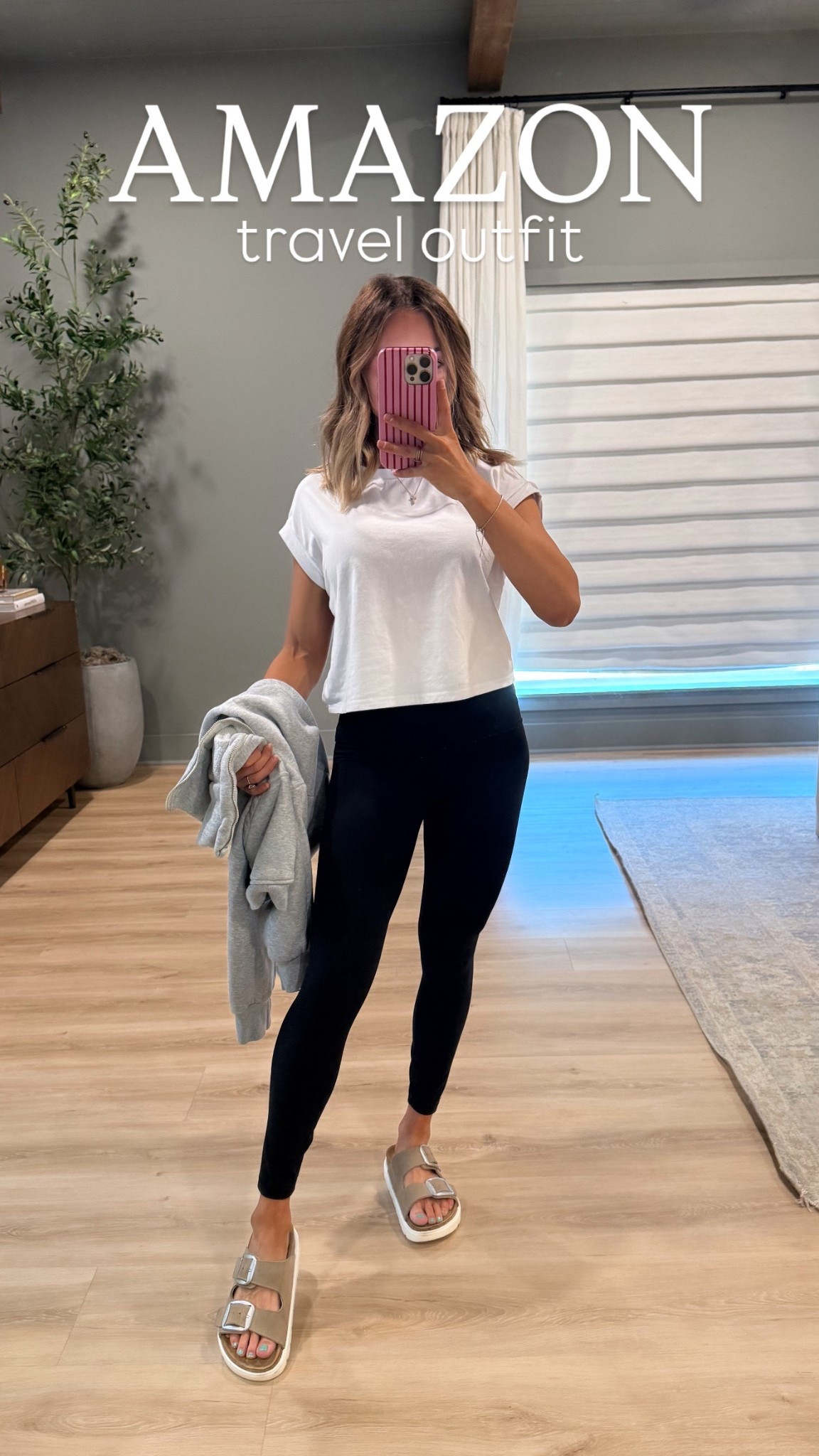 Amazon Travel Outfit:
Wearing a size small in the leggings, top & quarter zip pullover

#LTKTravel #LTKFindsUnder50 #LTKActive