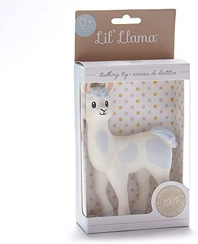 Lil' Llama Baby Teething Toys, Llama Teether for Toddler & Baby Boys and Girls, 100% Natural Rubber  | Amazon (US)