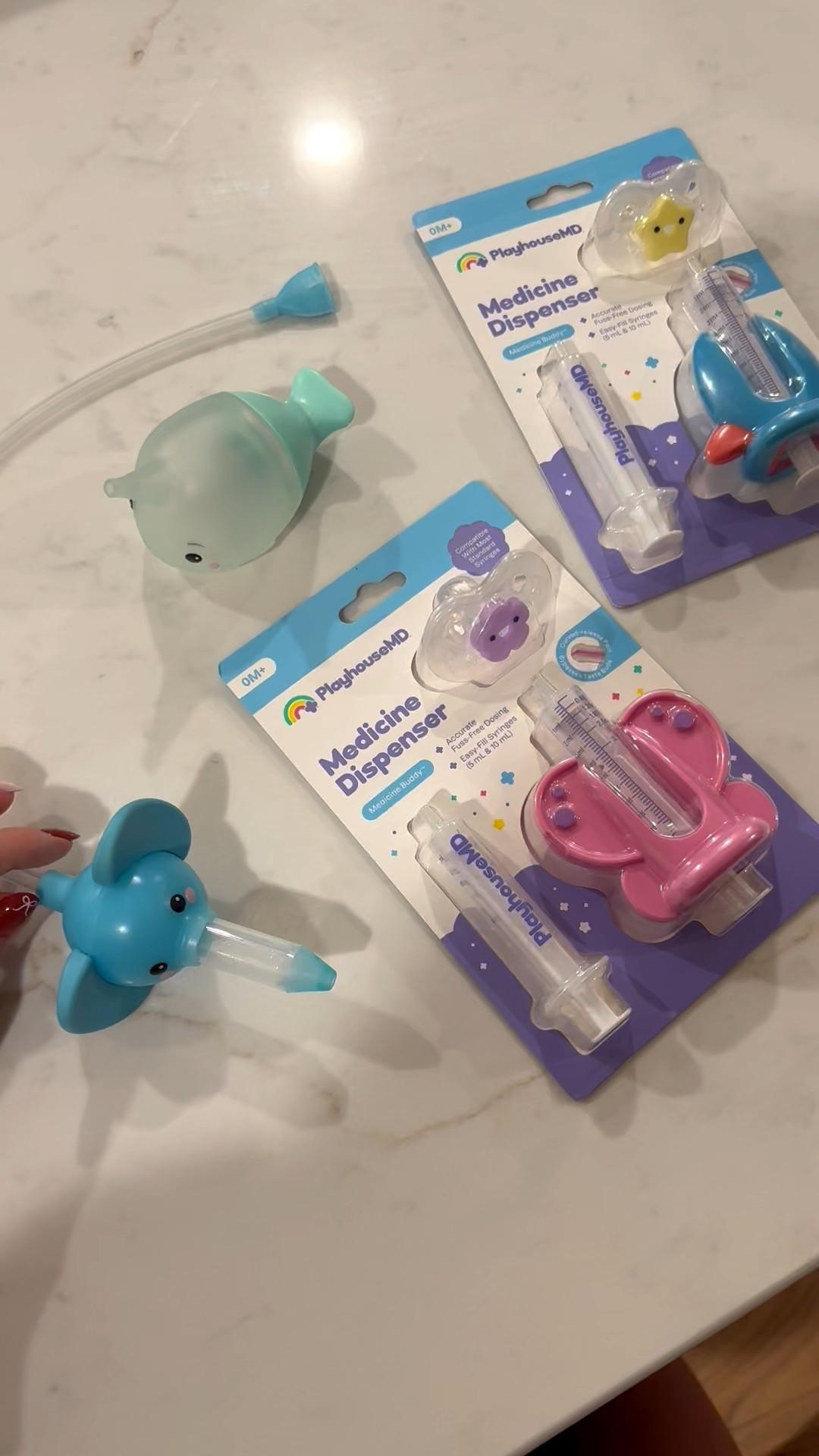 The best (and cutest) snot suckers & medicine dispensers! Code meganr20 saves

#LTKBaby #LTKBump