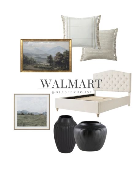 Walmart spring home accents! 

My Texas home, landscape vintage art, vase, distressed vase, upholstered headboard, wall art, throw pillow, couch pillows, pillows

#LTKhome