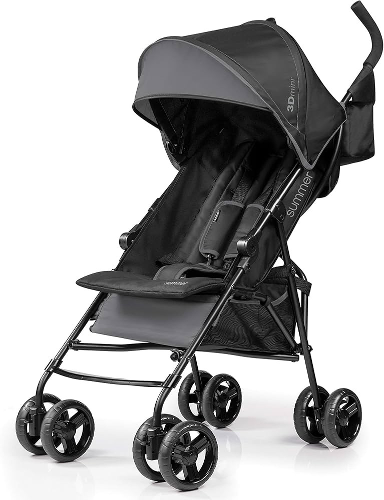 Summer Infant, 3D Mini Convenience Stroller – Lightweight Stroller with Compact Fold MultiPosit... | Amazon (US)