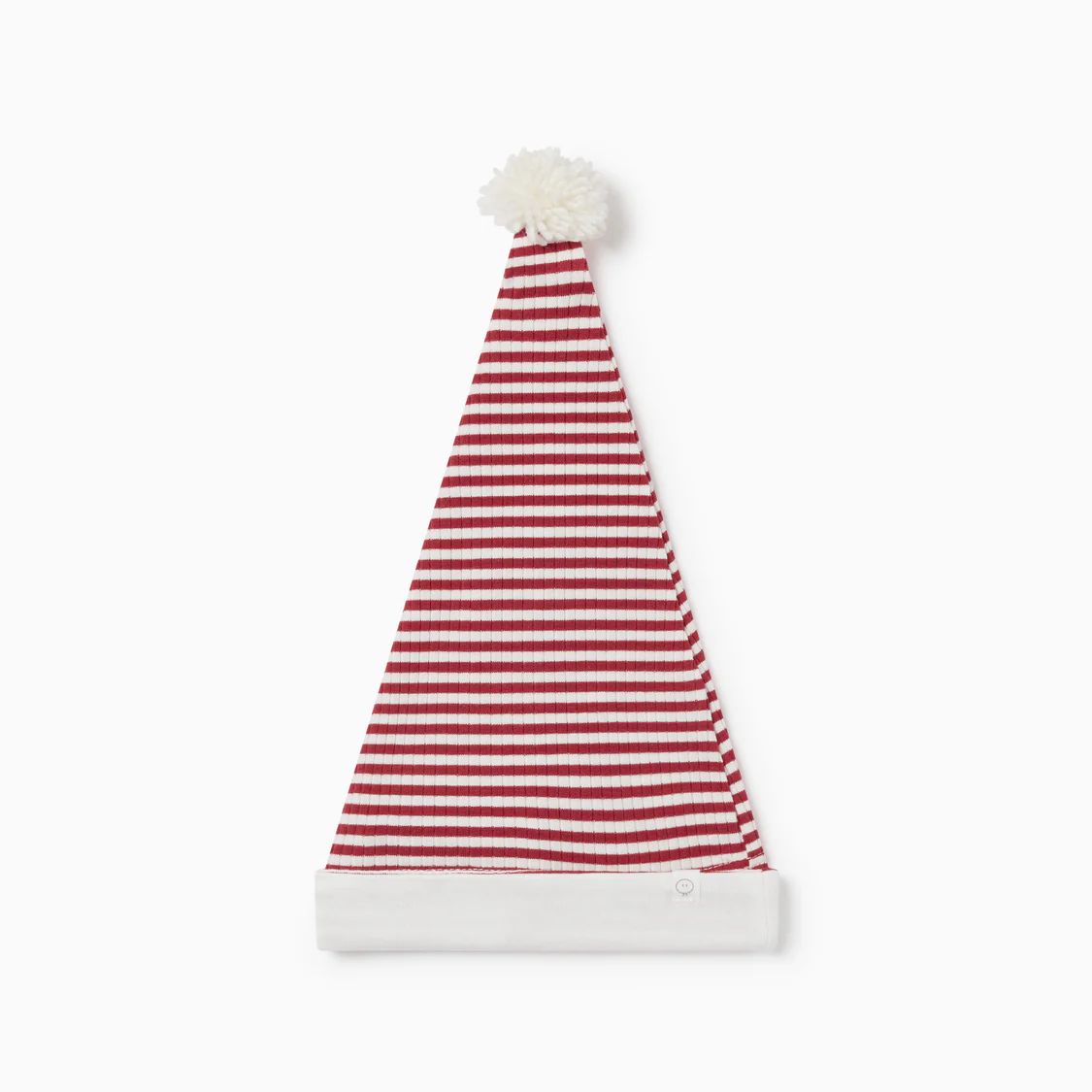 Ruby Stripe Ribbed Elf Hat | Baby Mori