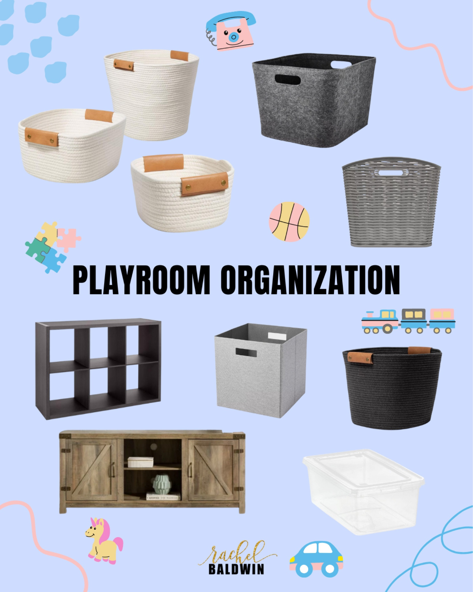 Looking for playroom inspiration? This mama will keep your sanity in check with my fav ways to store toys, puzzles, games, and everything else! 🧸🧩🙌

#LTKhome #LTKsalealert #LTKkids