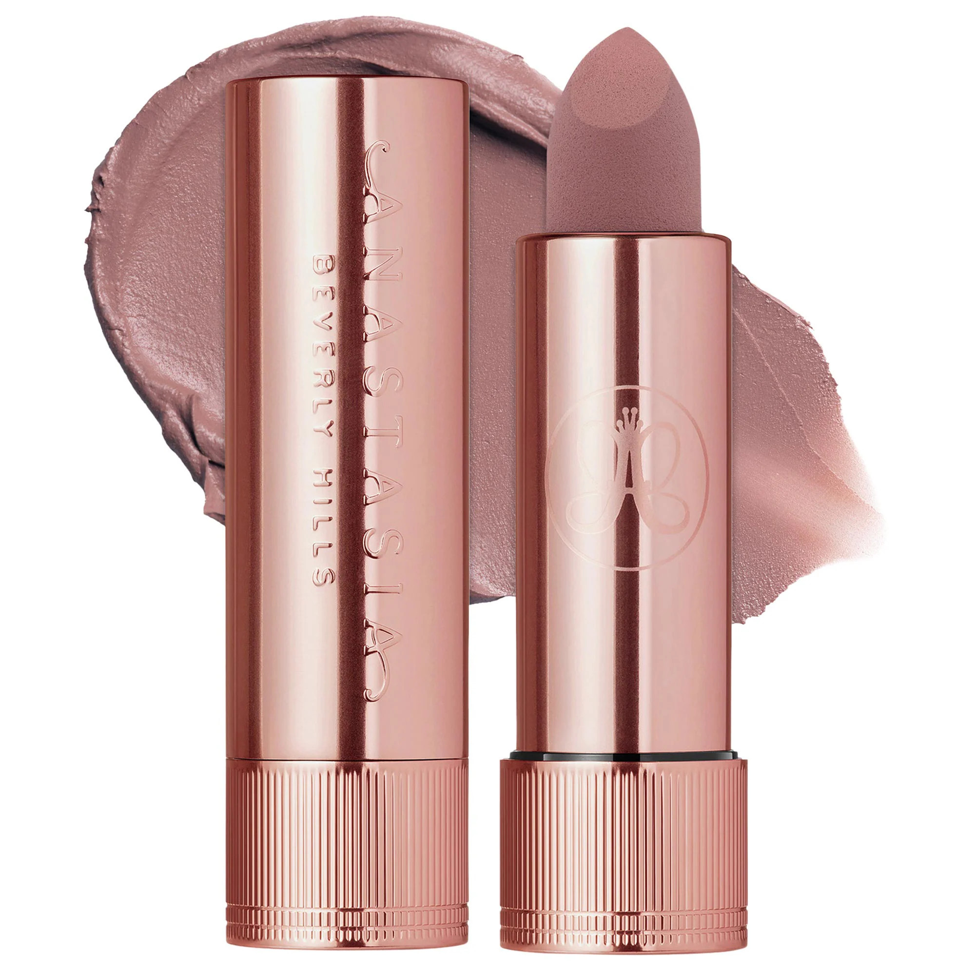 Anastasia Beverly Hills Full-Pigment Matte & Satin Velvet Lipstick Soft Haze 0.10 oz/3 g | Sephora (US)