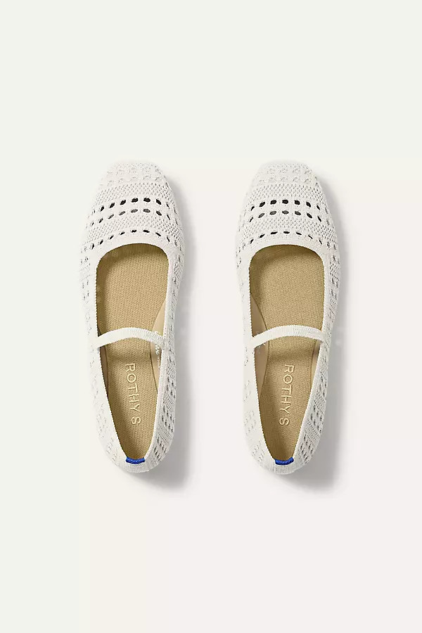 The Max Square Mary Jane Flats | Anthropologie (US)