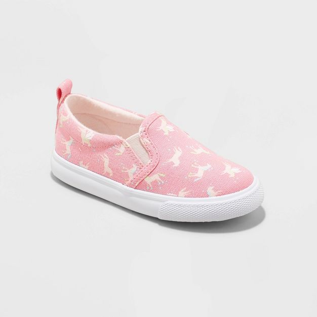 Toddler Girls' Alexus Slip-On Sneakers - Cat & Jack™ | Target