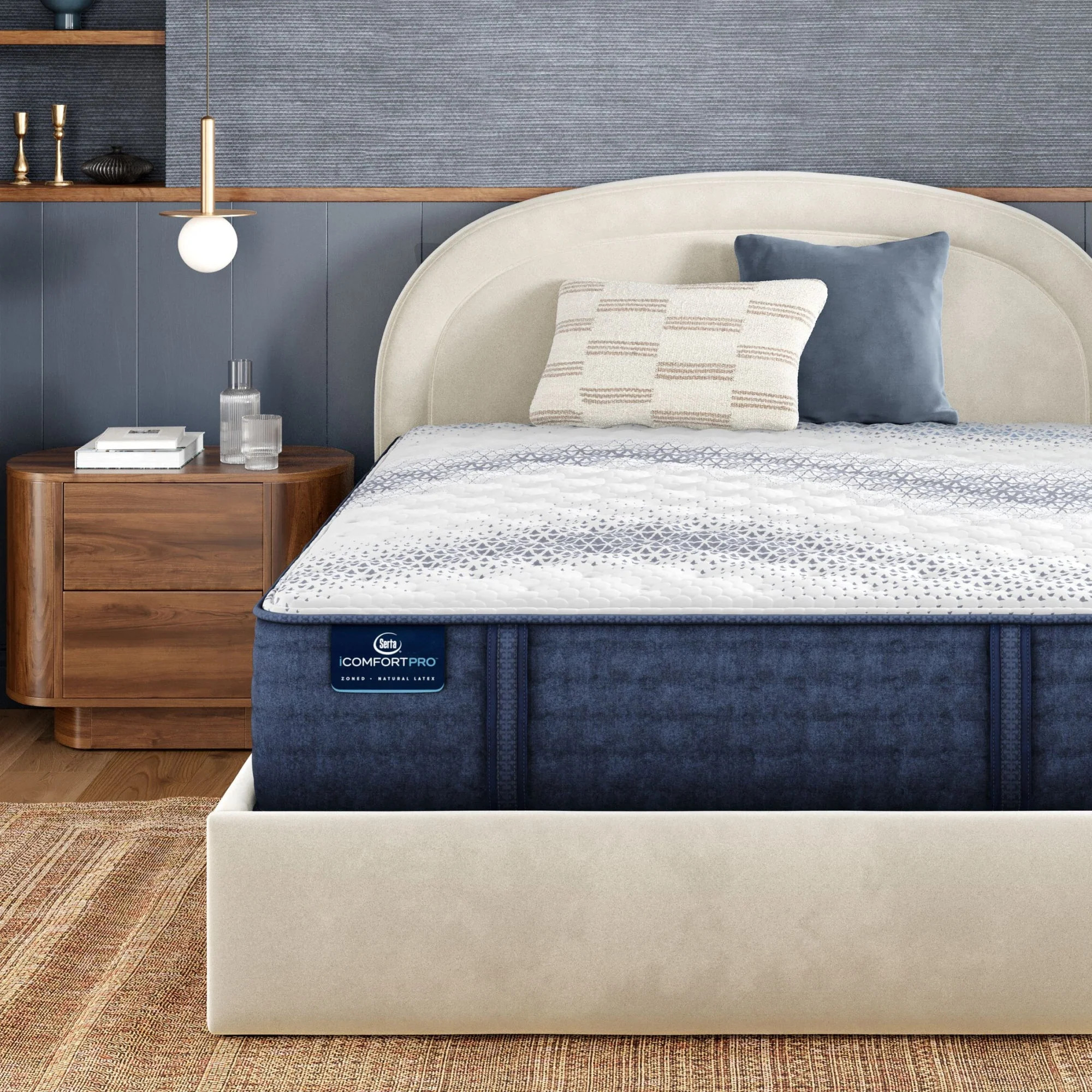 Serta iComfortPro Level Three 14" Latex Foam Firm Mattress - King | Serta