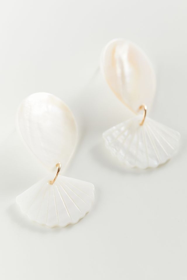 Casa Clara Courtney Shell Earring | Urban Outfitters (US and RoW)