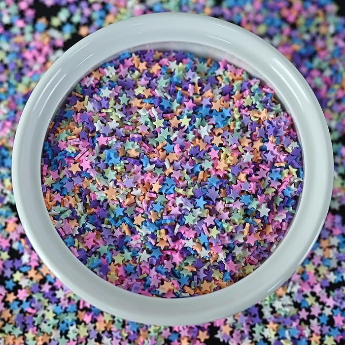 LIKETURE Fake Sprinkles 110g Polymer Clay Sprinkles Fake Candy Sprinkles Faux Sprinkles for Resin... | Amazon (US)