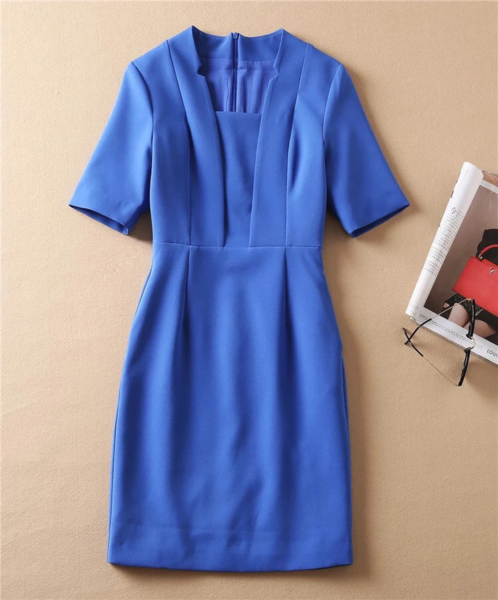 Kate Middleton Blue Pencil Dress | Etsy | Etsy (US)