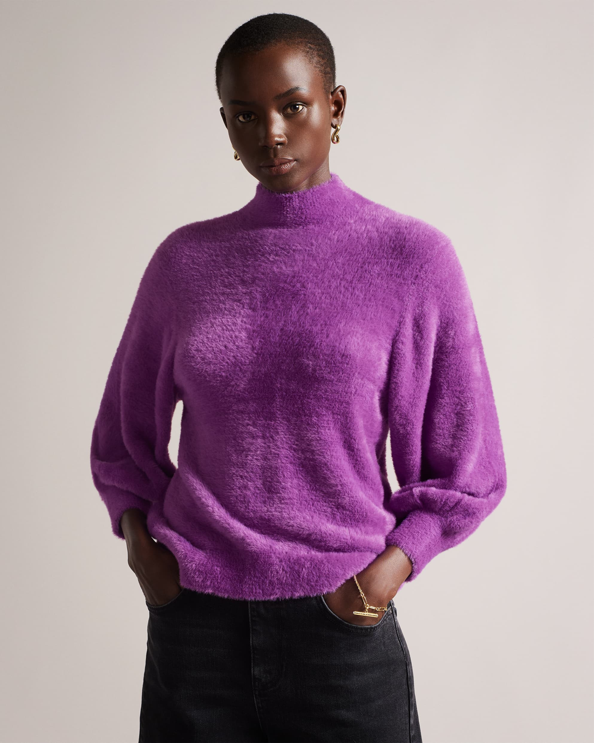 Super Brushed Cocoon Sweater | Ted Baker (US)