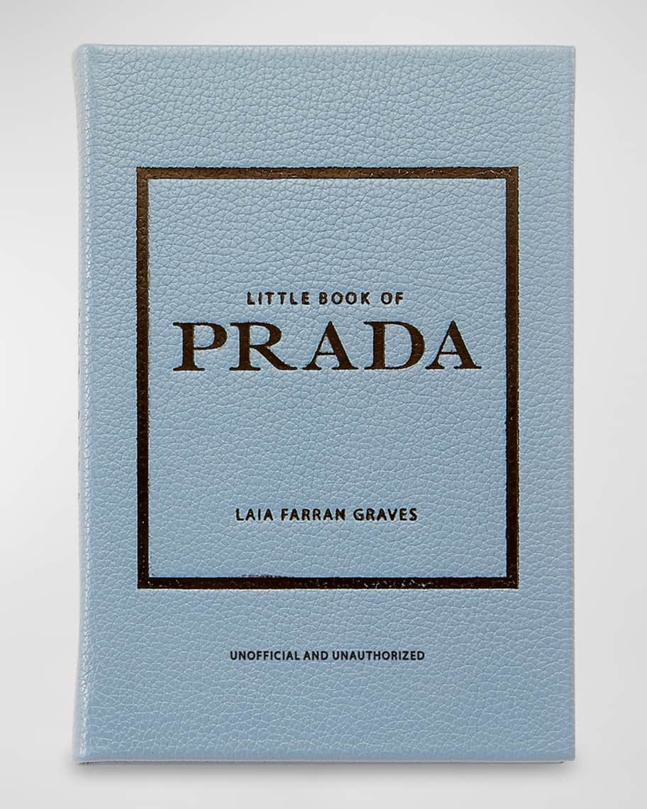 "Little Book of Prada" Leather Bound Book | Neiman Marcus
