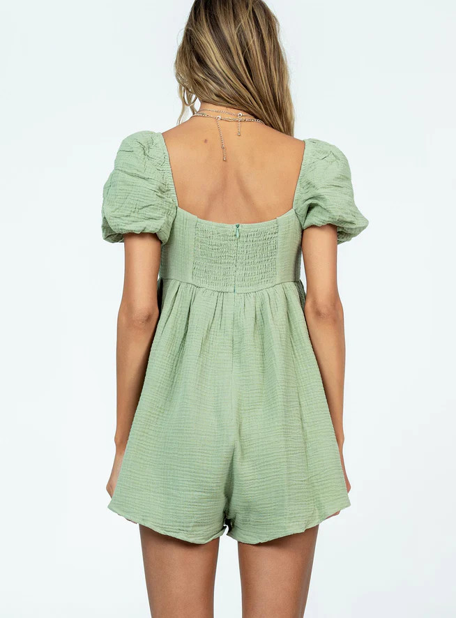Lorna Romper Sage | Princess Polly US
