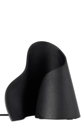 Black Oyster Table Lamp | SSENSE