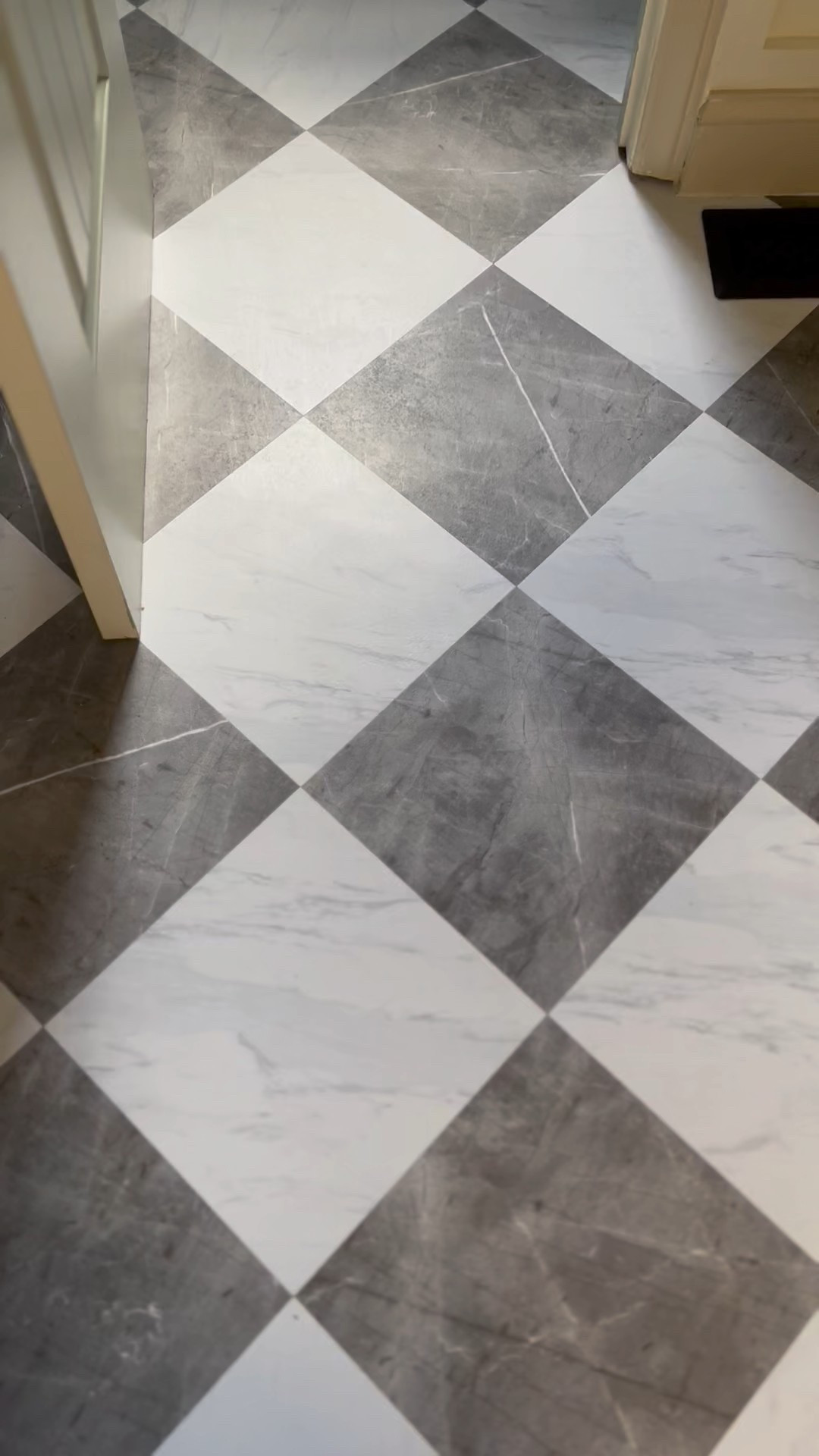 Obsessed with this floor  transformation in our laundry room and half bath 😍

#LTKStyleTip #LTKFindsUnder50 #LTKHome