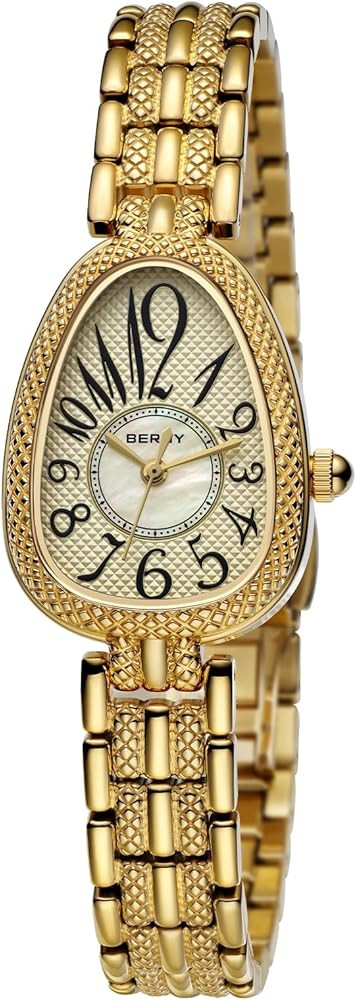 BERNY Gold Watches for Women, Dainty Ladies Wrist Watch, Vintage Serpent Series Watch, Women\u201... | Amazon (US)