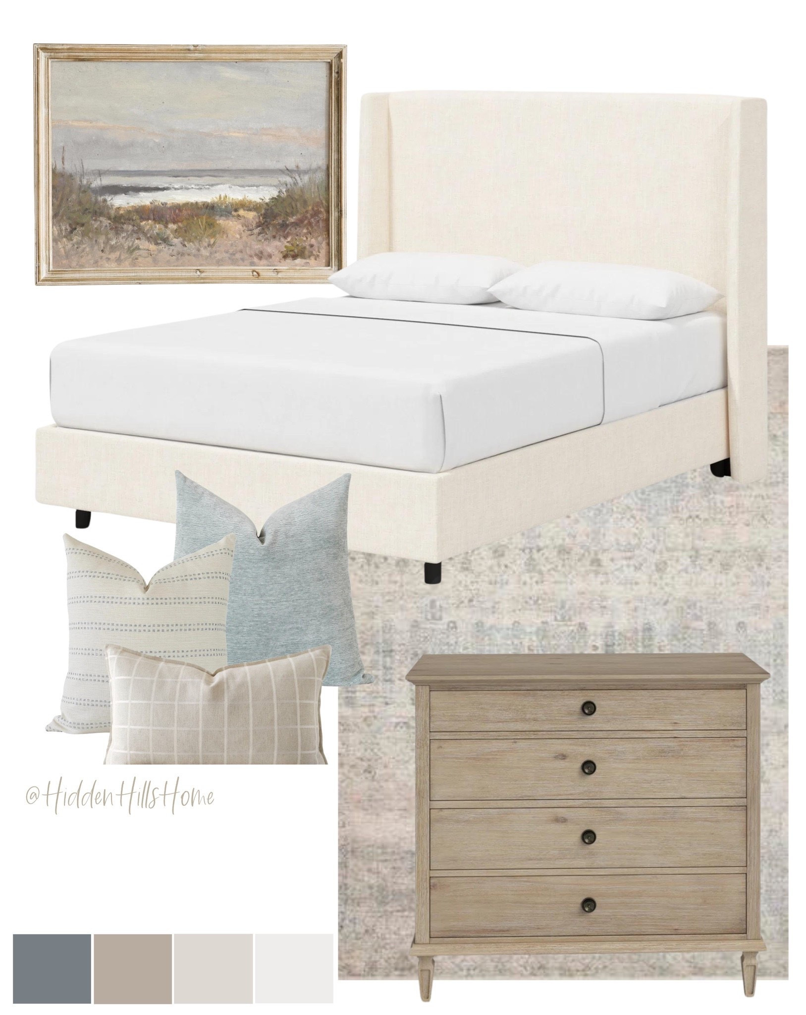 Coastal bedroom decor, beach house bedroom mood board #bedroom

#LTKHome #LTKSaleAlert #LTKSeasonal