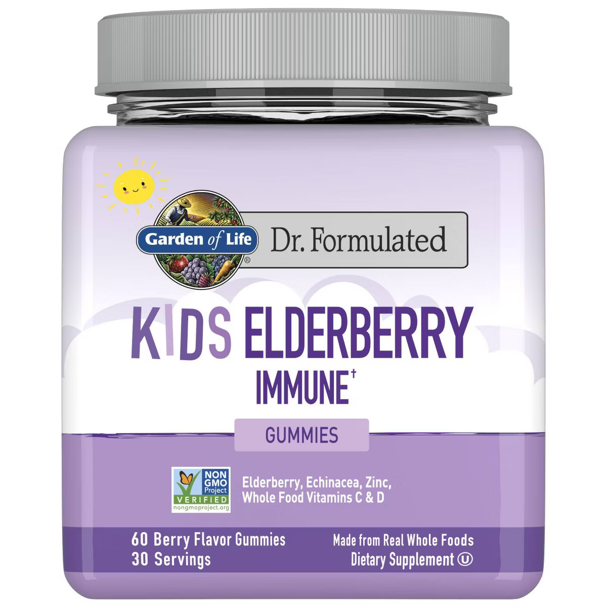 Garden of Life Dr. Formulated Kids Elderberry Gummies - 60ct | Target