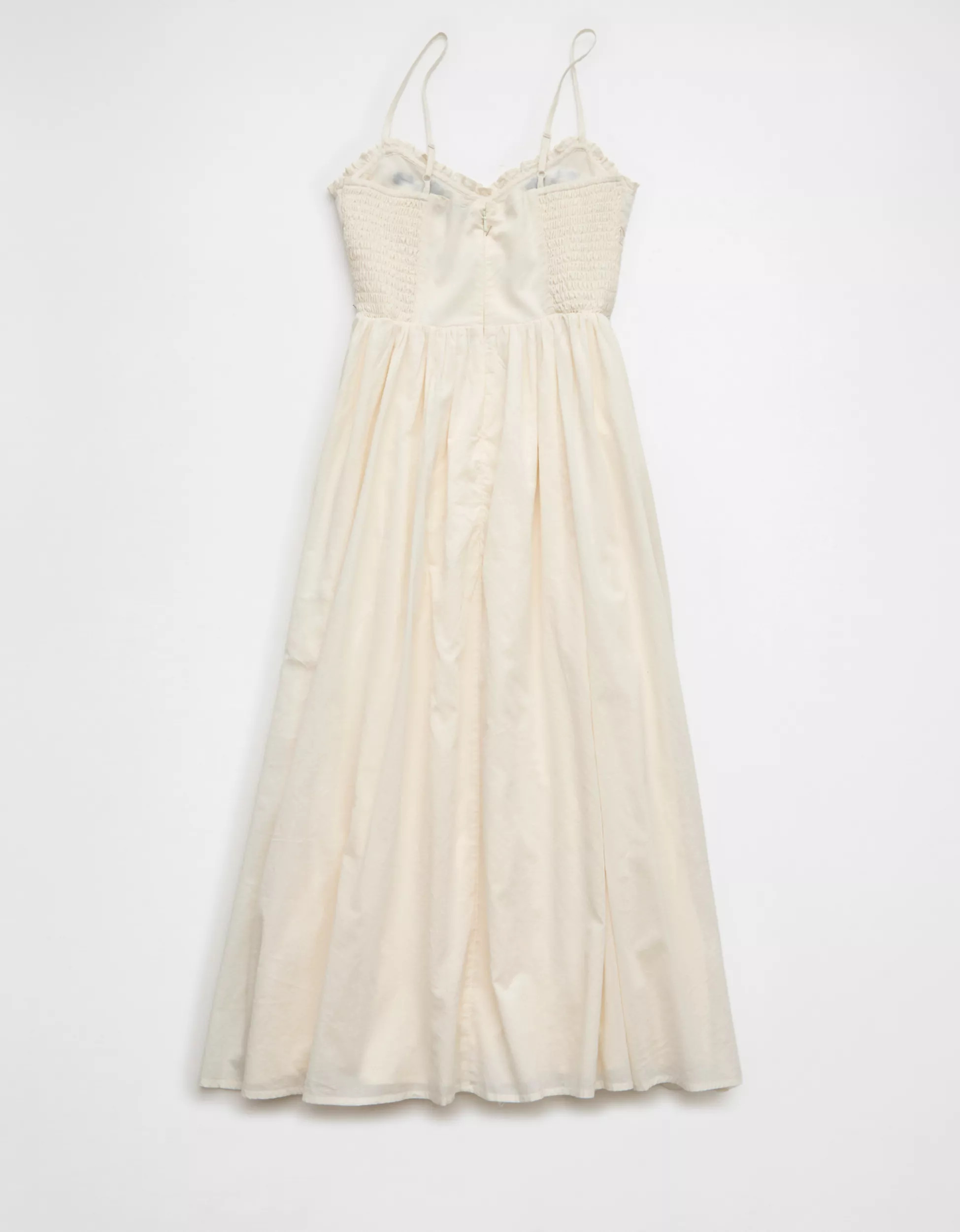 AE Bella Lace Inset Midi Dress | American Eagle Outfitters (US & CA)