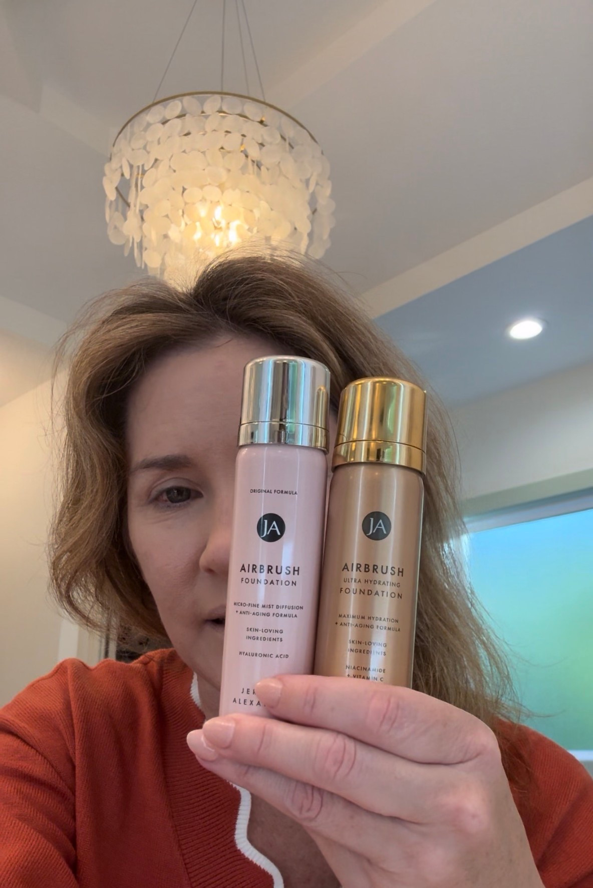 My favorite airbrush foundation I used to hydrating during the harsher months of the year to keep my skin hydrated. Formulated to help with anti-aging and mature skin given it the extra boost of hydration it needs. Super affordable also! Jerome Alexander 
Wearing shade Light 

#LTKBeauty #LTKOver40 #LTKFindsUnder50