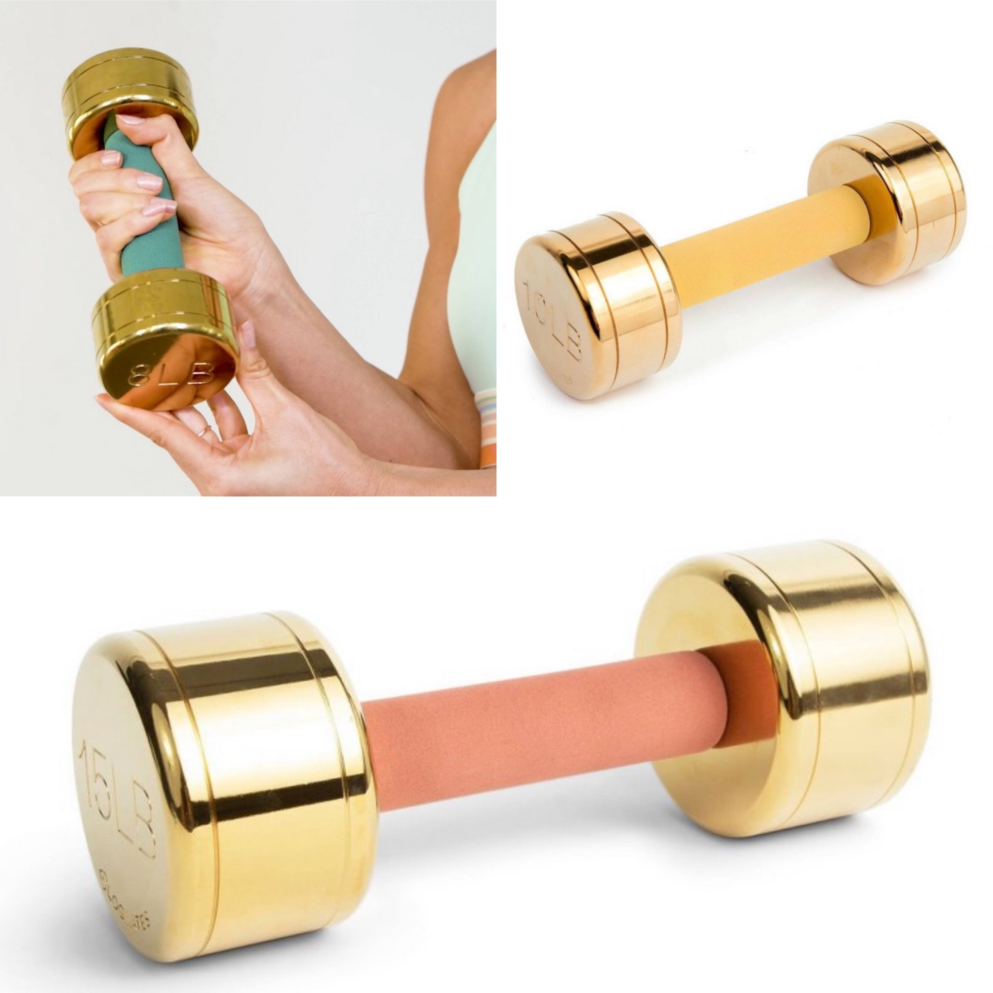 Go grab this adorable weight set!! Weights range from 3 lbs to 15 lbs. Currently 20% off!

#newyear #workout #aesthetic #fit #fitness


#LTKsalealert #LTKfit #LTKFind