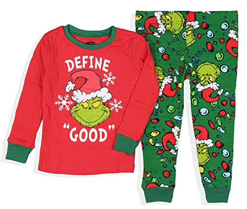 Dr. Seuss How GRINCH Stole Christmas Lights Matching Family Pajama Set | Amazon (US)